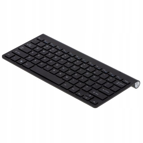Klawiatura Bezprzewodowa Bluetooth Smart Tv Czarna Mocna Usb