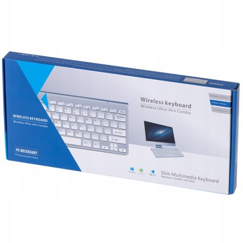 Klawiatura Bezprzewodowa Bluetooth Smart Tv Czarna Mocna Usb