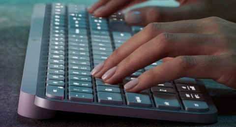 Klawiatura Logitech Mx Keys S Czarna Mocna Bezprzewodowa Bluetooh