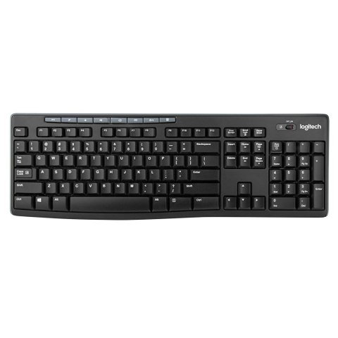 Klawiatura Logitech Wireless Keyboard K270 Czarna Bezprzewodowa