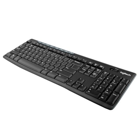 Klawiatura Logitech Wireless Keyboard K270 Czarna Bezprzewodowa