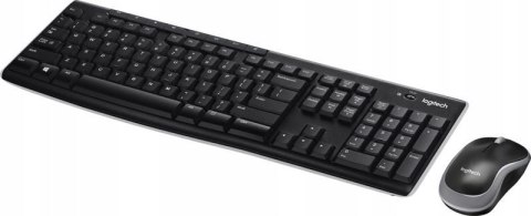 Klawiatura Logitech Wireless Keyboard K270 Czarna Bezprzewodowa