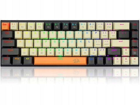 Klawiatura Redragon Ryze K633c Rgb Przewodowa Kolorowa Podświetlana