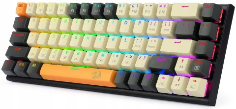 Klawiatura Redragon Ryze K633c Rgb Przewodowa Kolorowa Podświetlana