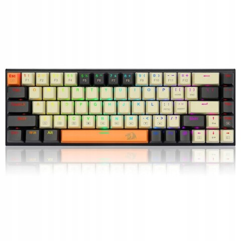 Klawiatura Redragon Ryze K633c Rgb Przewodowa Kolorowa Podświetlana