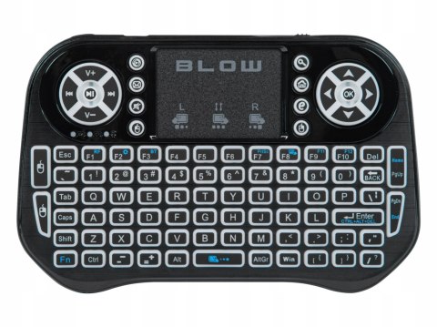 Mini Klawiatura Bezprzewodowa Blow Z Touchpadem I Podświetleniem Led