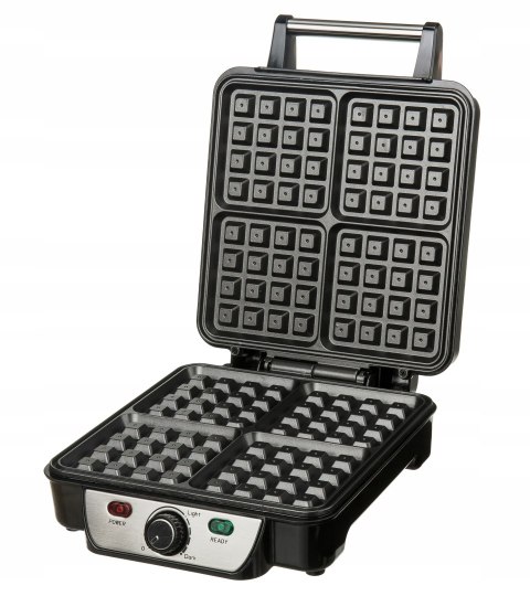 Mocna Gofrownica Duże Smaczne Gofry Xxl 4 Duże Chrupiące Gofry 1500W 230V