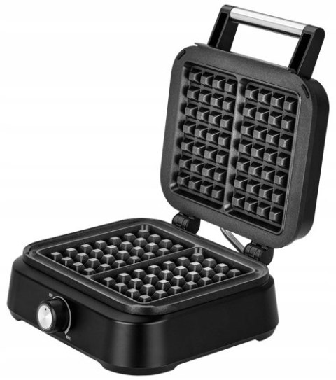 Mocna Gofrownica Mpm Mgo-40 Duża Moc 1500W Czarna Wysoka Jakość