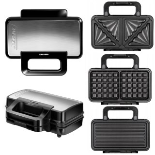 Opiekacz Do Kanapek 3W1 Gofrownica Grill Mpm Mop-43M Mocny Wielofunkcyjny