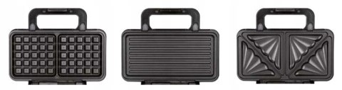Opiekacz Do Kanapek 3W1 Gofrownica Grill Mpm Mop-43M Mocny Wielofunkcyjny