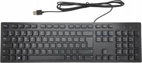 Oryginalna Przewodowa Biurowa Klawiatura Dell Kb216 Na Usb Quietkey Czarna