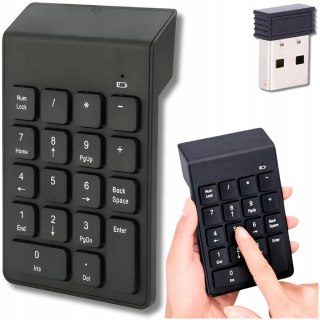 Bezprzewodowa Klawiatura Numeryczna Bluetooth Do Pc Laptopa Tableta Usb Bt