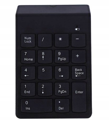 Bezprzewodowa Klawiatura Numeryczna Bluetooth Do Pc Laptopa Tableta Usb Bt