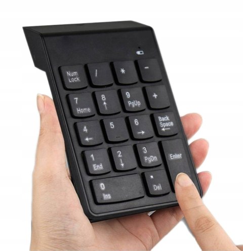 Bezprzewodowa Klawiatura Numeryczna Usb Do Laptopa Pc Tableta Komputera