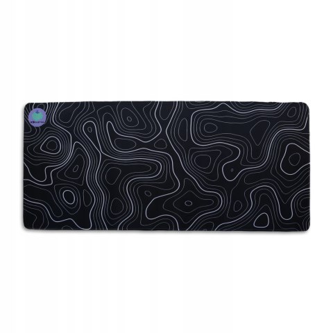 Duża Podkładka Pod Myszkę Mysz 90X40 Xxxl Kbcustom Dla Graczy Faza V2 Black