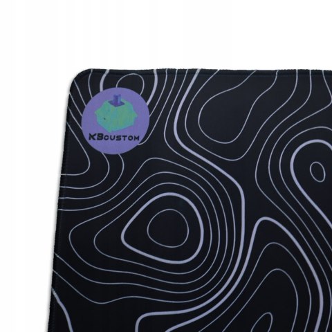 Duża Podkładka Pod Myszkę Mysz 90X40 Xxxl Kbcustom Dla Graczy Faza V2 Black