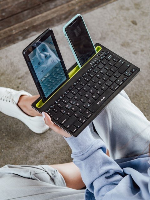 Klawiatura Bezprzewodowa Bluetooth Smart Tv Telefon Tablet Laptop Ios