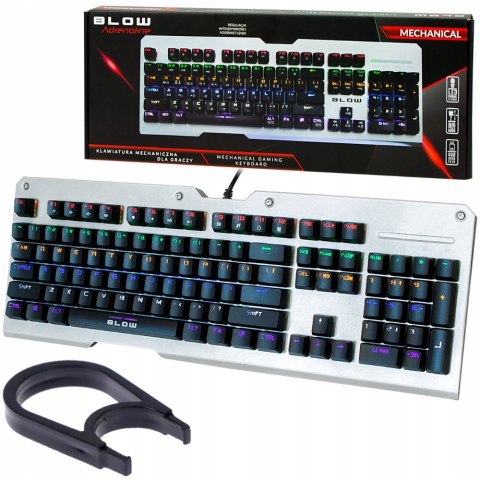 Klawiatura Gamingowa Mechaniczna Podświetlana Rgb Dla Graczy