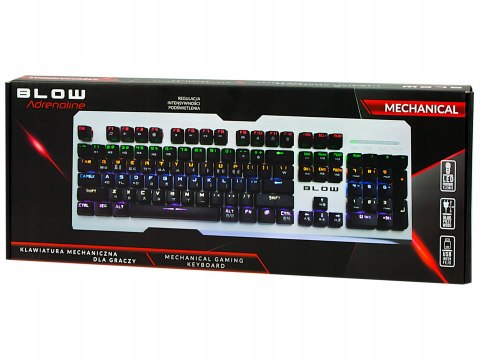 Klawiatura Gamingowa Mechaniczna Podświetlana Rgb Dla Graczy