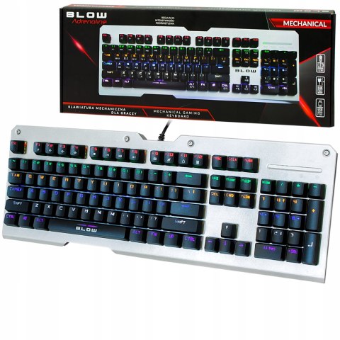 Klawiatura Gamingowa Mechaniczna Podświetlana Rgb Dla Graczy