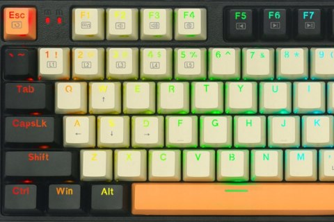 Klawiatura Redragon Kitava K636 Clo Rgb Czarna Kolorowa Mocna