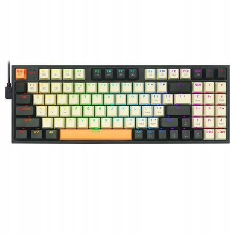 Klawiatura Redragon Kitava K636 Clo Rgb Czarna Kolorowa Mocna