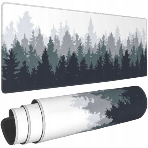 Mata Ochronna Na Biurko Xl 80X40 Cm W Wzór Lasu - Alogy Do Kontroli Masy Ciała
