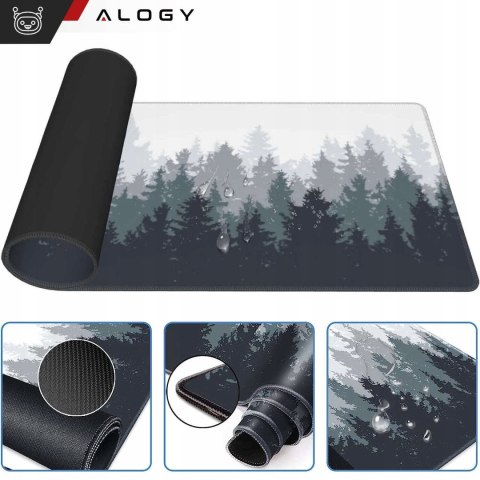 Mata Ochronna Na Biurko Xl 80X40 Cm W Wzór Lasu - Alogy Do Kontroli Masy Ciała