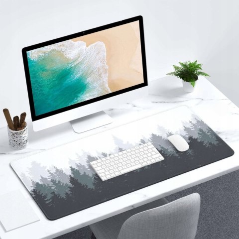Mata Ochronna Na Biurko Xl 80X40 Cm W Wzór Lasu - Alogy Do Kontroli Masy Ciała