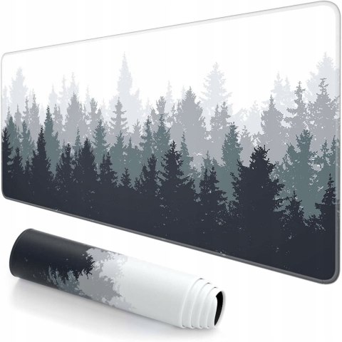 Mata Ochronna Na Biurko Xl 80X40 Cm W Wzór Lasu - Alogy Do Kontroli Masy Ciała