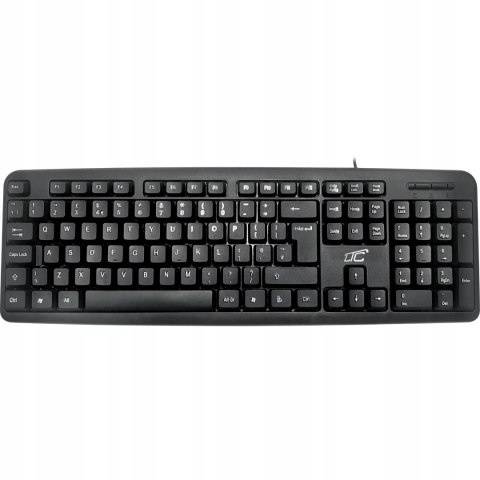 Zestaw Biurowy Klawiatura Membranowa + Myszka Mysz Czarna Gaming