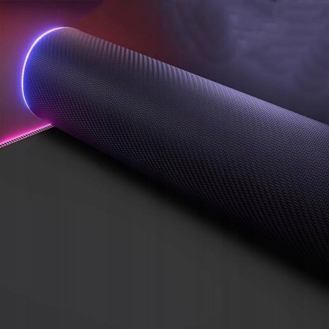 Gamingowa Podkładka Pod Mysz Na Biurko Xxl Led Rgb Mata Podświetlana