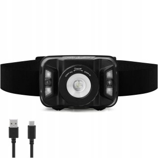 Latarka Czołowa Led Beon Blackhawk Pro 360Lm Z Akumulatorem Usb