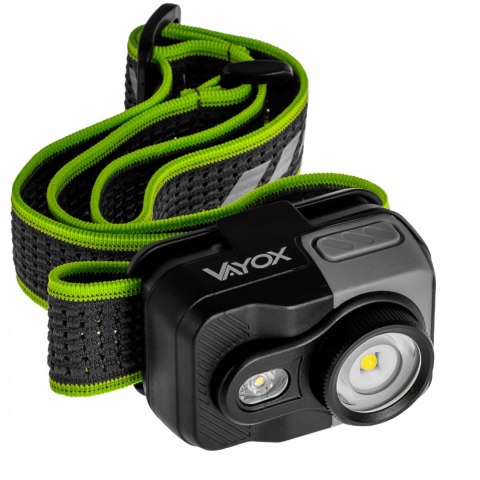 Latarka Czołowa Led Zoom Akumulatorowa Lekka Czołówka Usb-C 800Lm Pro Vayox