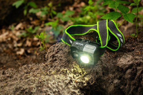 Latarka Czołowa Led Zoom Akumulatorowa Lekka Czołówka Usb-C 800Lm Pro Vayox