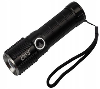 X-Balog Latarka Taktyczna Zoom Xhp90 Usb Aku 26650 Turystyczna