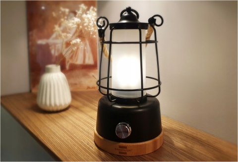 Lampa Led Akumulatorowa Turystyczna Kemping 6W 350Lm Ip44 Powerbank