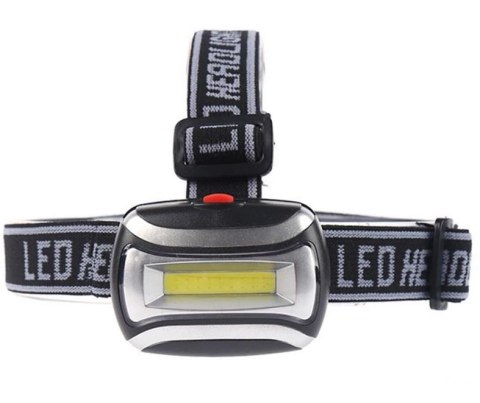Latarka Czołowa Lampa Lampka Czołówka Na Głowę Led Mocna Czarna