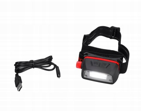 Latarka Czołowa Rooks Color Pro Usb - Mocna, Wodoszczelna, Z Funkcjami