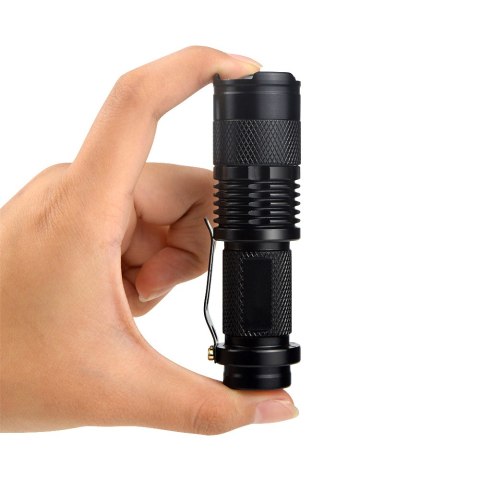 Latarka Led 2 Szt Zestaw Taktyczna Akumulatorowa Led Cree Xm-L T6 I Q5 Zoom