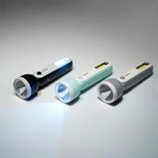 Latarka Led Akumulatorowa Cob Usb Ts1854 Mocna Z Ładowarką Kolorowa