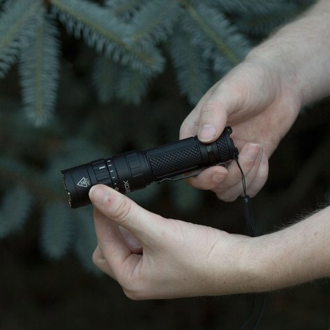 Latarka Led Taktyczna Akumulatorowa Szperacz Usb-C Mocna 1500Lm Pro Vayox