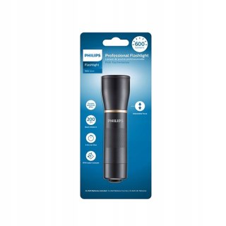 Latarka Philips Led 4Xaaa 600Lm Phil-Sfl7001t/10 Mocna Czarna