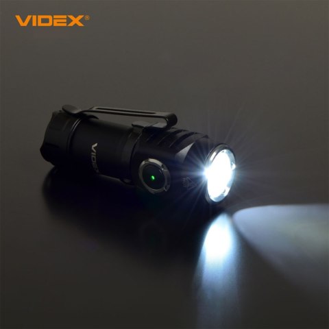Latarka Taktyczna Led Wodoszczelna 10W 600Lm 5700K Mocna Czarna