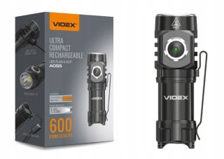 Latarka Videx Mocna Taktyczna Wojskowa Vlf-A055 600Lm Wodoodporna
