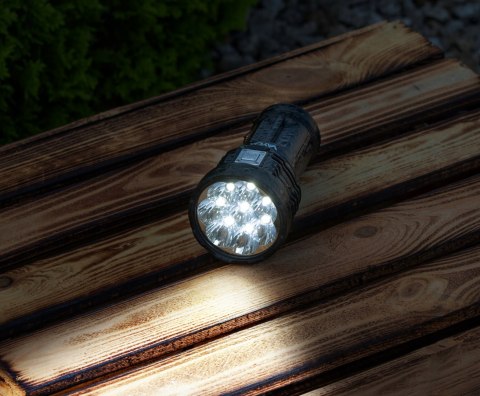 Mocna Latarka Led Szperacz Akumulatorowa Światło Boczne Usb-C 600Lm Vayox