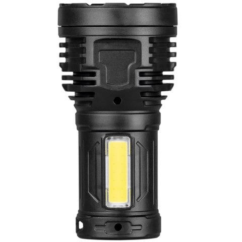 Mocna Latarka Led Szperacz Akumulatorowa Światło Boczne Usb-C 600Lm Vayox