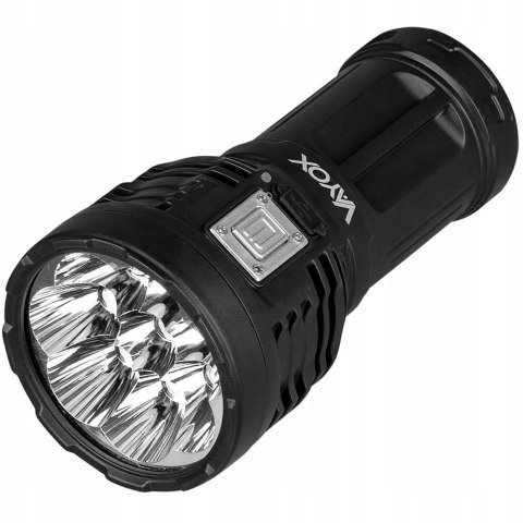 Mocna Latarka Led Szperacz Akumulatorowa Światło Boczne Usb-C 600Lm Vayox