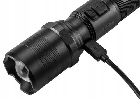 Neo Latarka Klasyczna Akumulatorowa Usb Osram P9 Led 1000Lm 4 Funkce 99-035