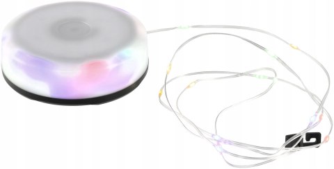 Lampa Kempingowa Biwakowa Akumulatorowa Led Girlanda Na Rolce 10M Rgb Ipx4